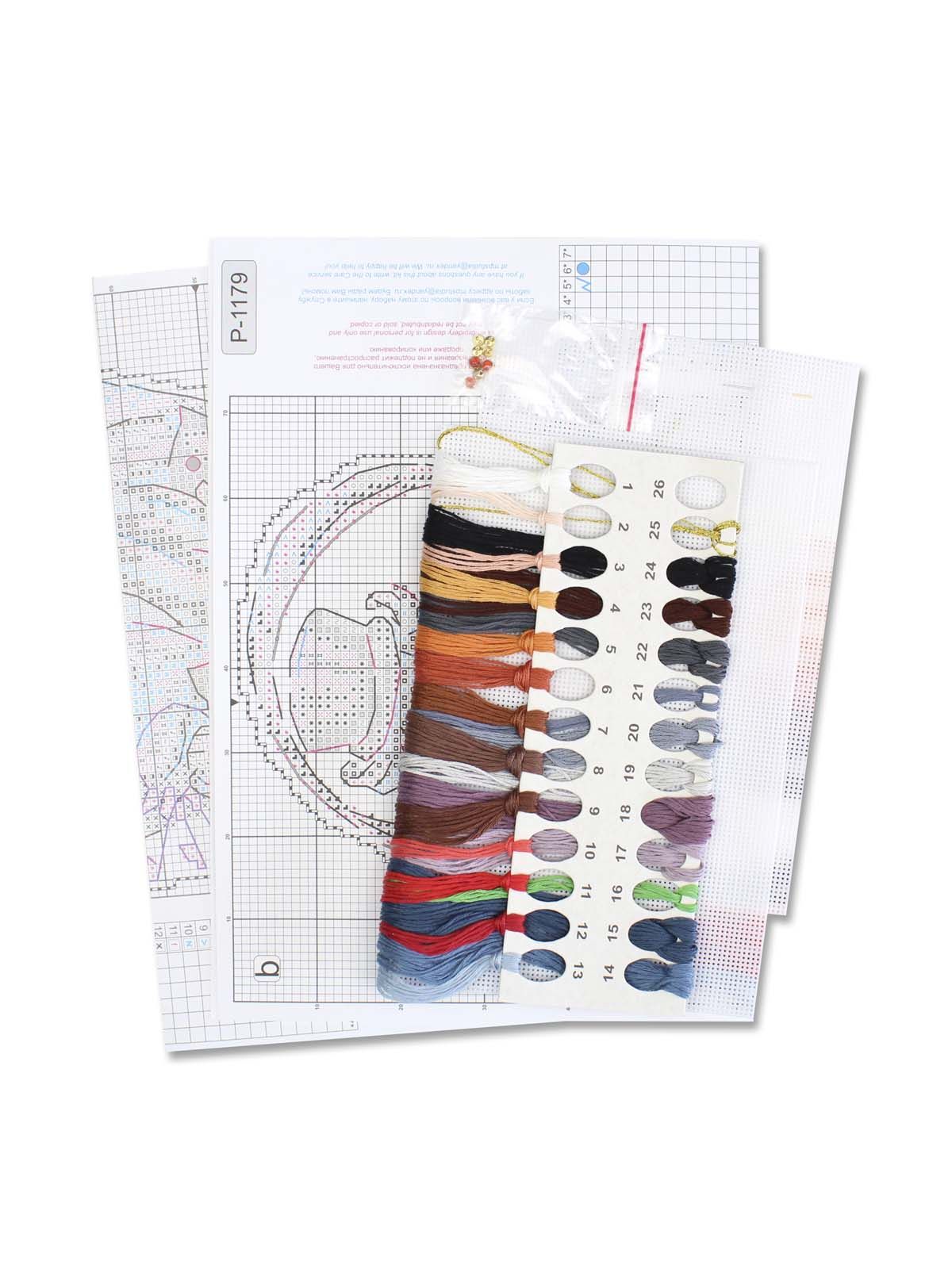 Kit de punto de cruz Karabas-Barabas SR-1179 MP Studia - Canvas plástico 14 ct