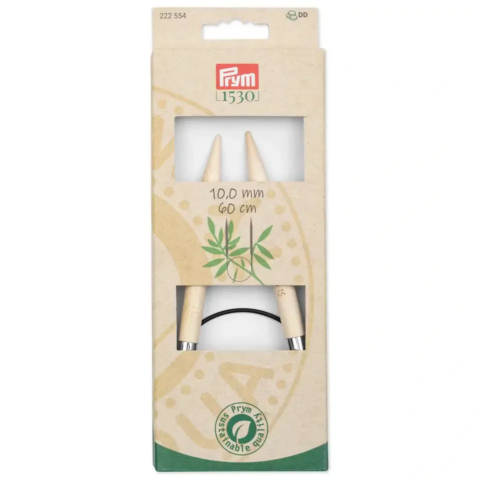 Prym 1530 Bamboo Circular Knitting Needles - Quality, Comfort and Sustainability