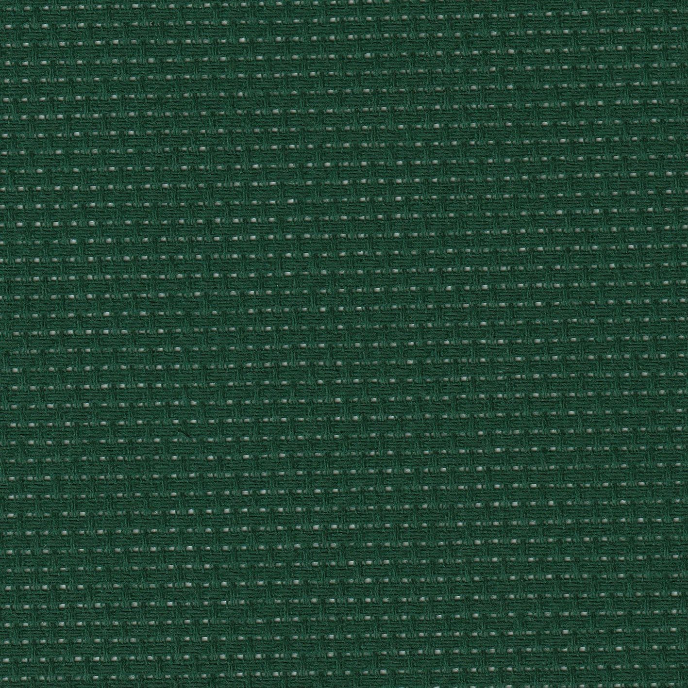 Tela Binca Zweigart 8 ct color Forest Green 1006/647 algodón verde oscuro para punto de cruz y bordado