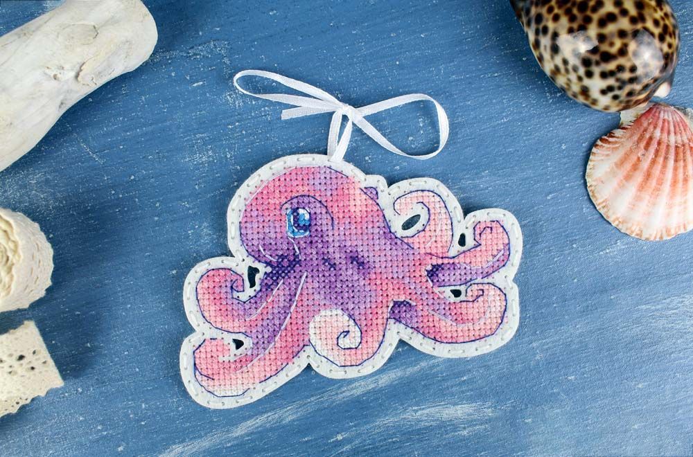 Cross stitch kit "Little octopus" ST-1029 MP Studia