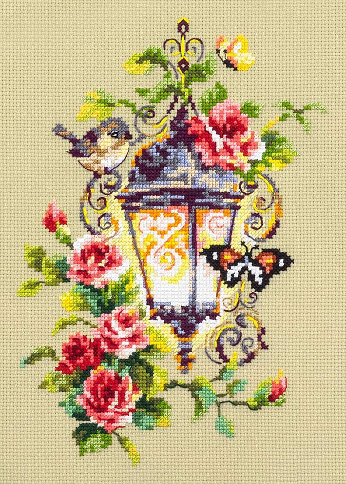 100-042 Light of Inspirations. Magic Needle Cross Stitch Kit