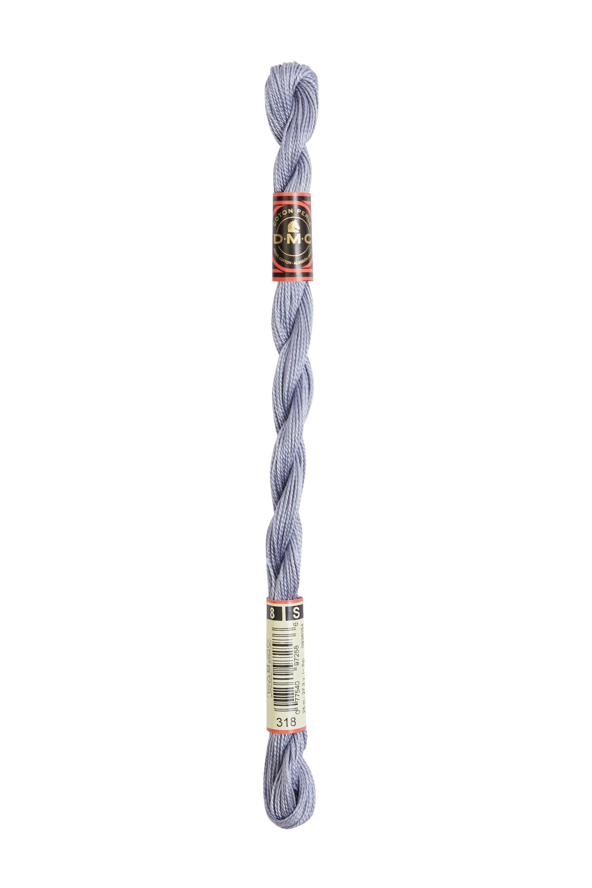 318 Madeja de PERLÉ SMALL DMC ALGODÓN Grosor - 8 25m para bordado Hardanger