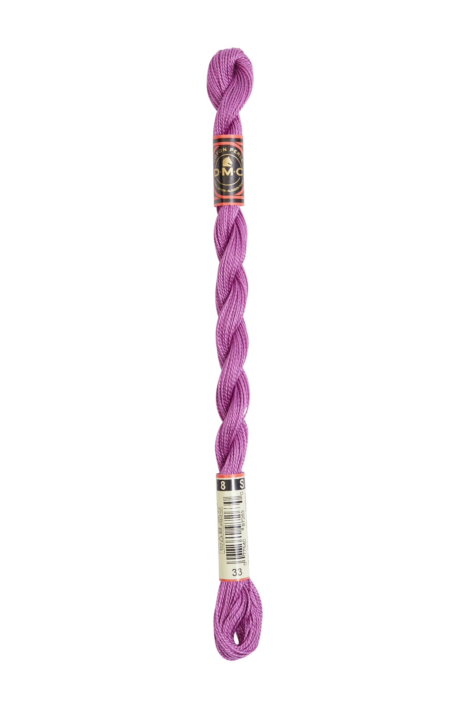 33 Madeja de PERLÉ SMALL DMC ALGODÓN Grosor - 8 25m para bordado Hardanger