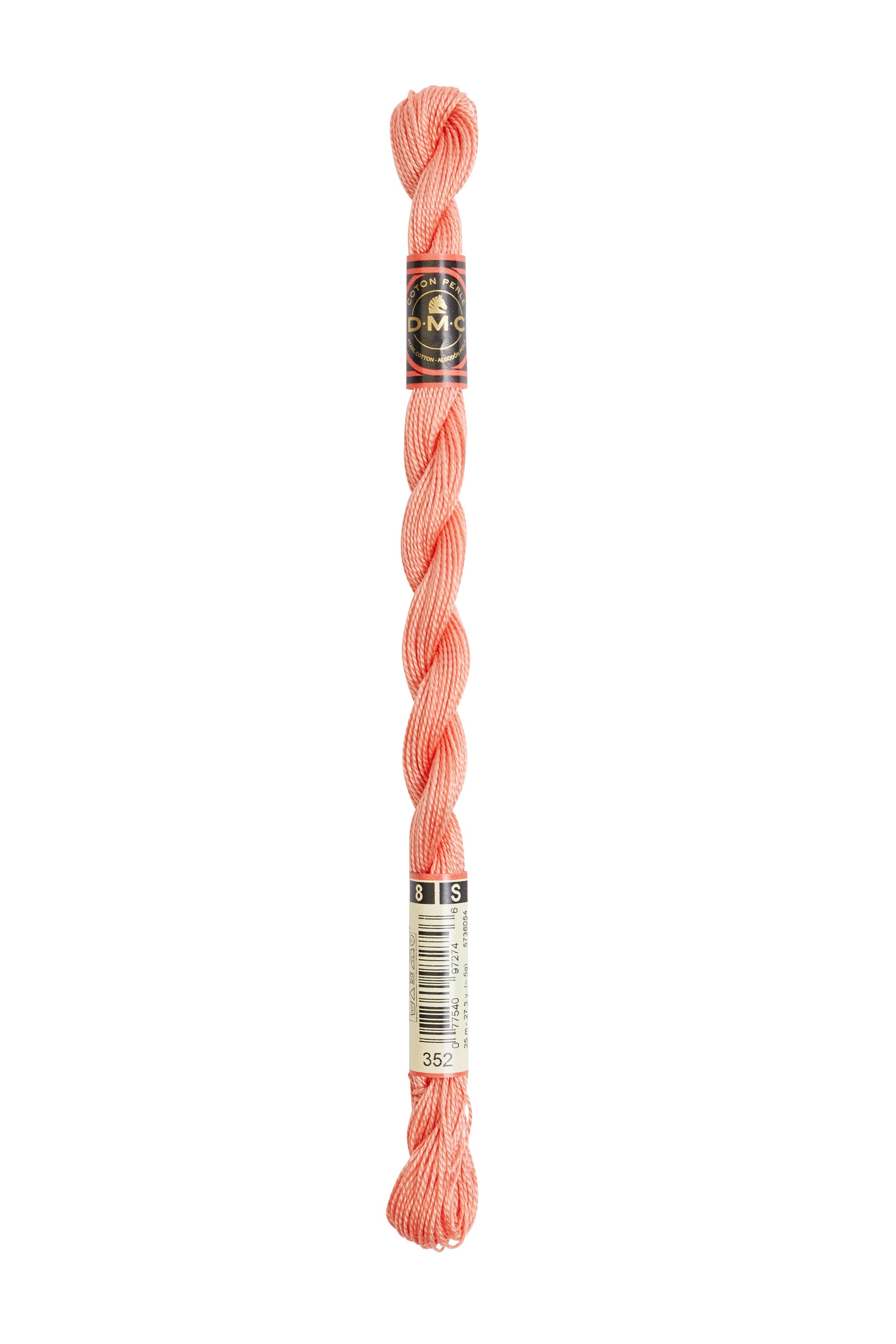 352 Madeja de PERLÉ SMALL DMC ALGODÓN Grosor - 8 25m para bordado Hardanger
