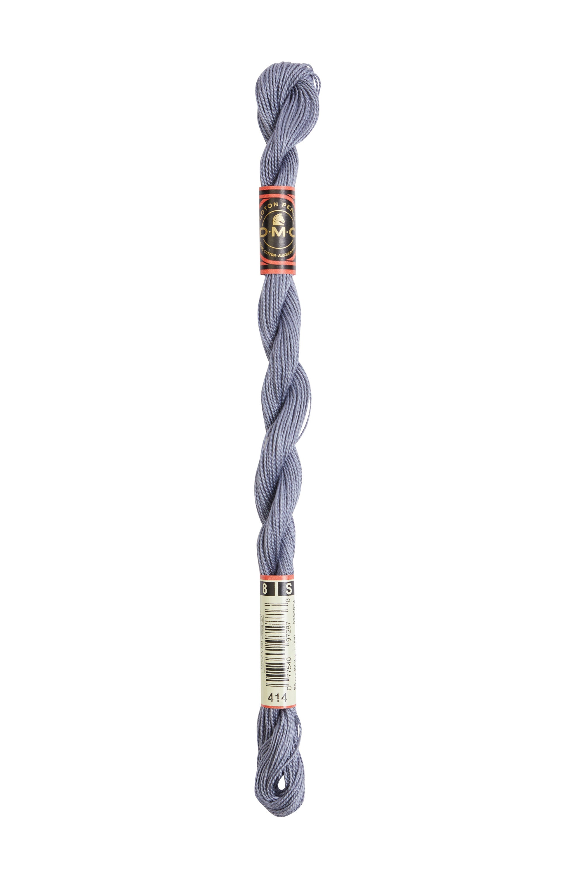 414 Madeja de PERLÉ SMALL DMC ALGODÓN Grosor - 8 25m para bordado Hardanger