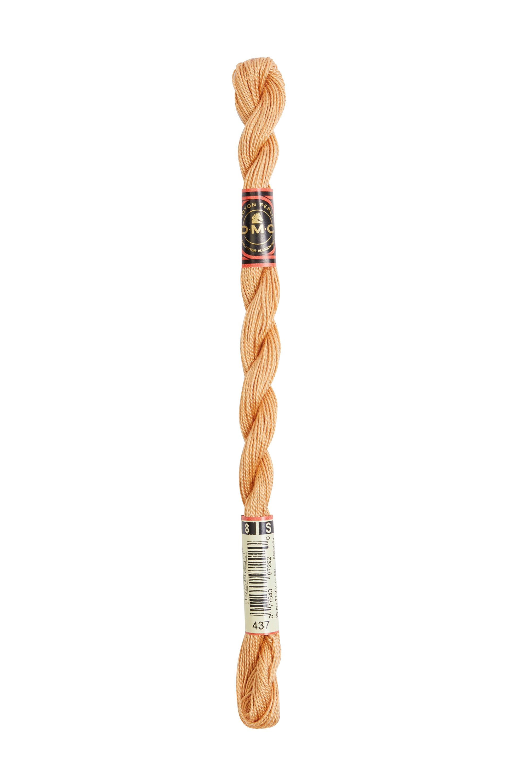 437 Madeja de PERLÉ SMALL DMC ALGODÓN Grosor - 8 25m para bordado Hardanger