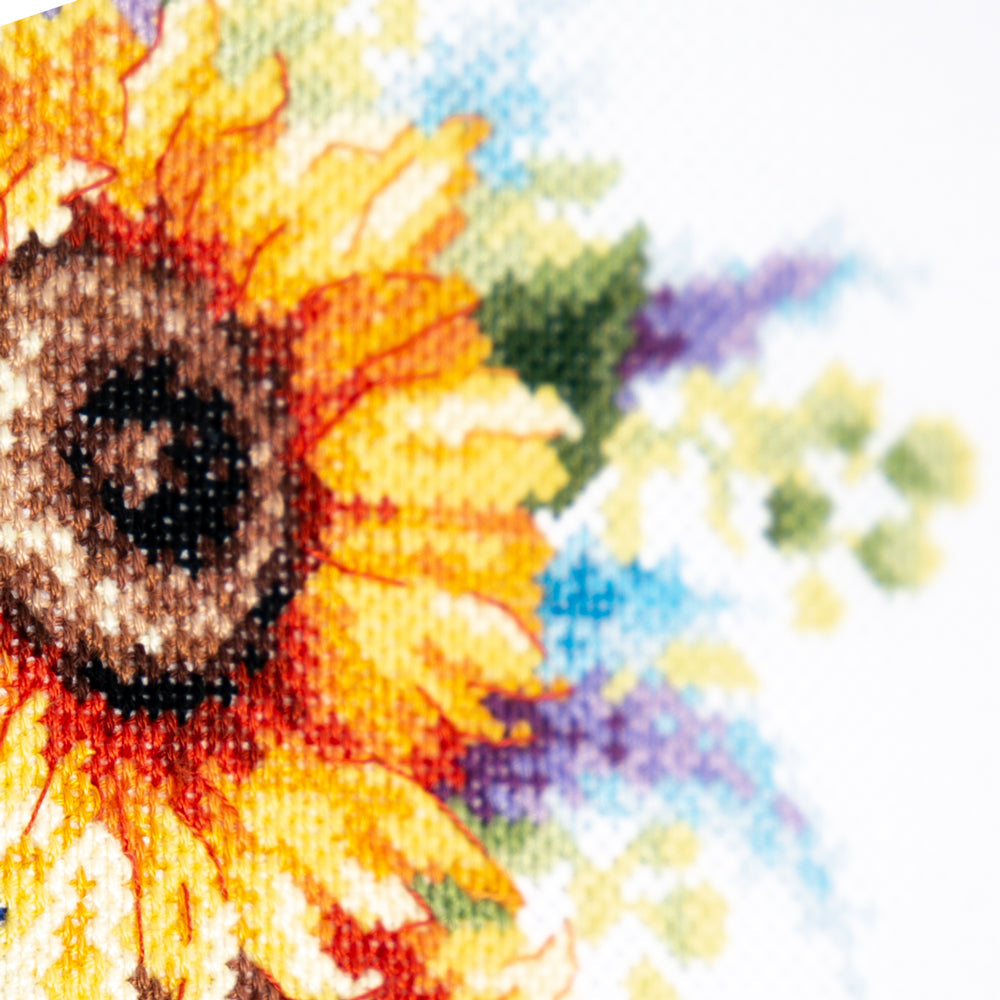 Cross Stitch Kit Bouquet with Sunflowers - Magic Needle 210-312