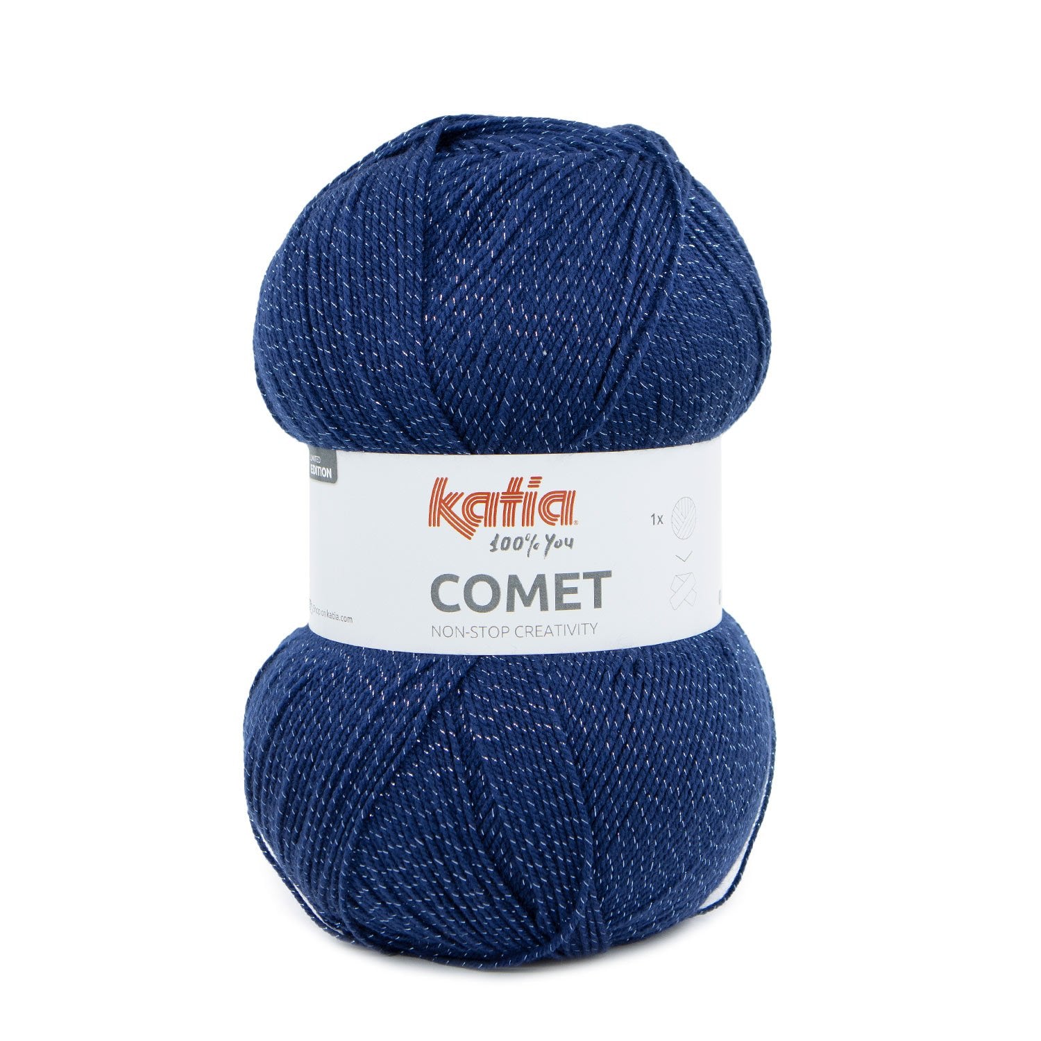 Une pelote: un col tricoté avec Katia