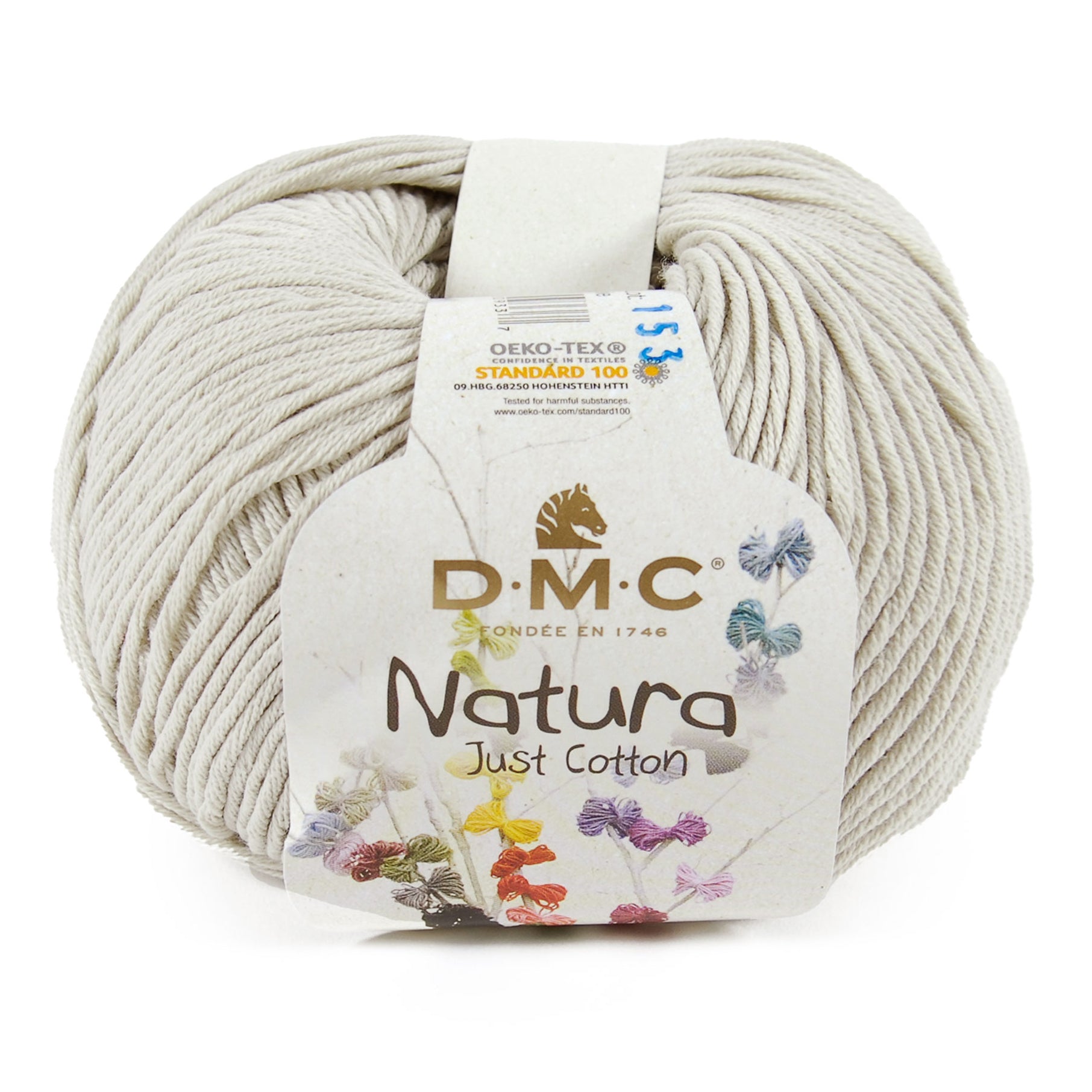 DMC Natura Just Cotton - Threads for Knitting and Crochet 100% Cotton
