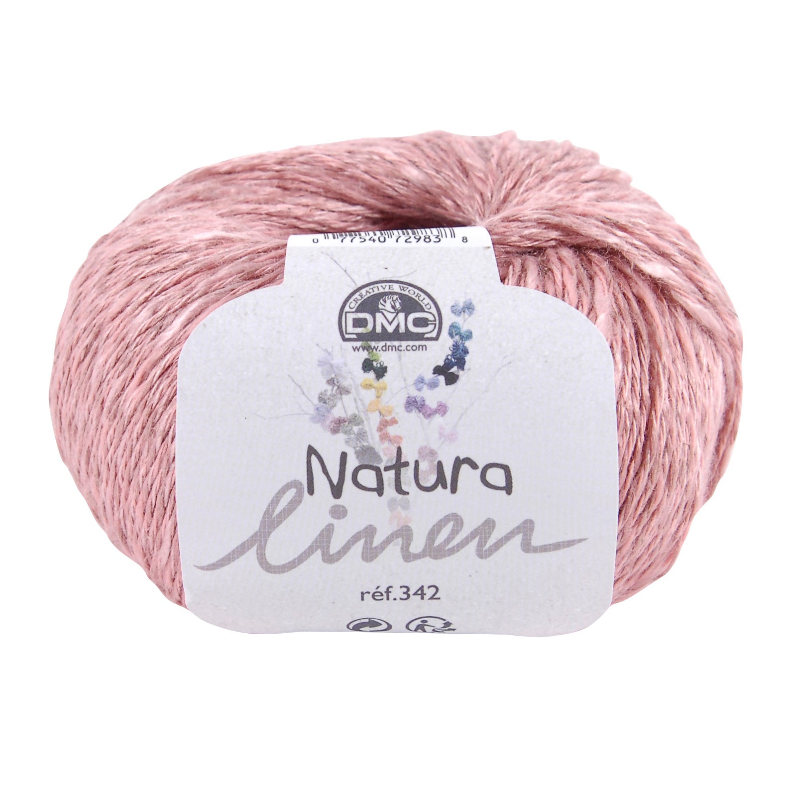 DMC Natura LINEN 342 Threads for Knitting and Crochet 50g