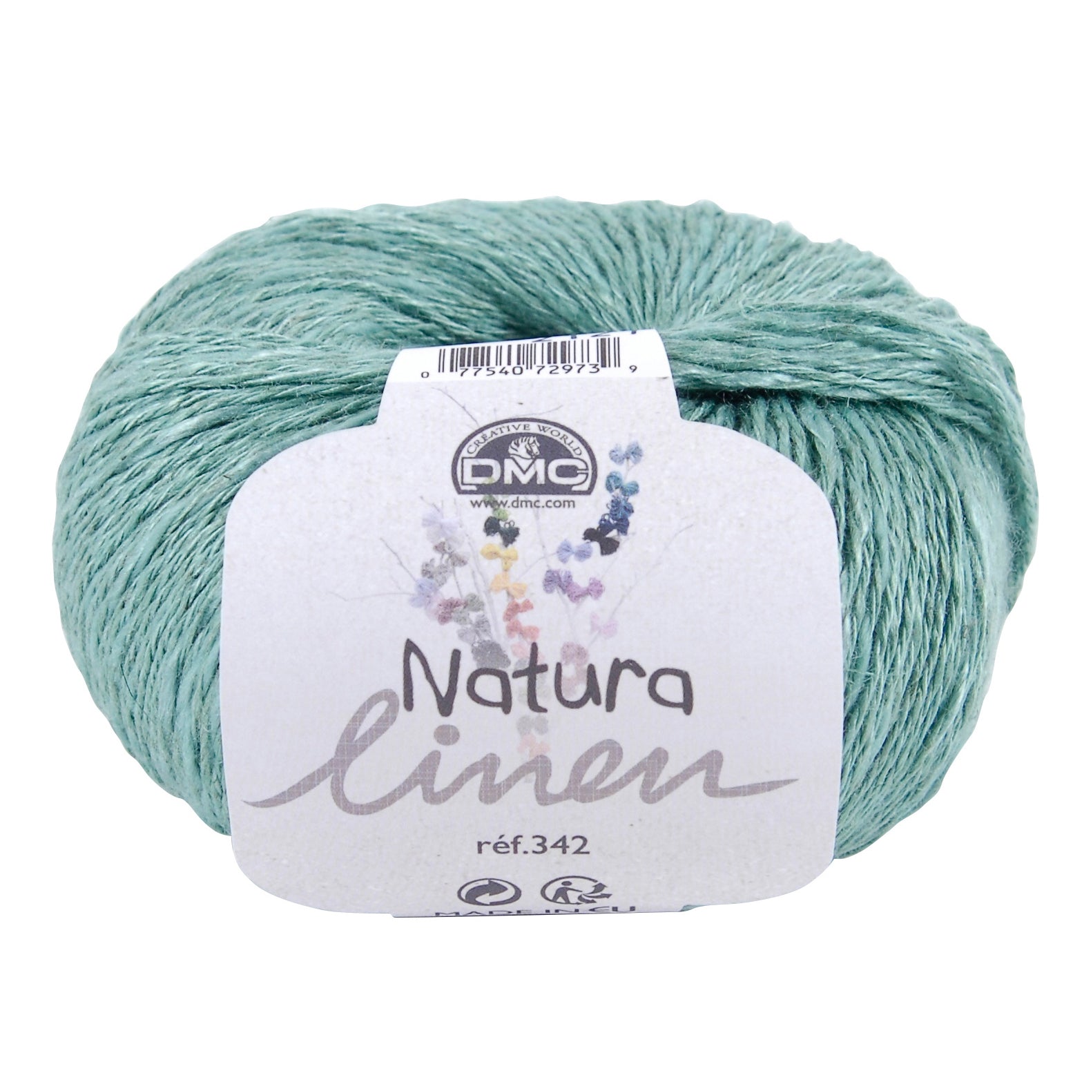 DMC Natura LINEN 342 Threads for Knitting and Crochet 50g