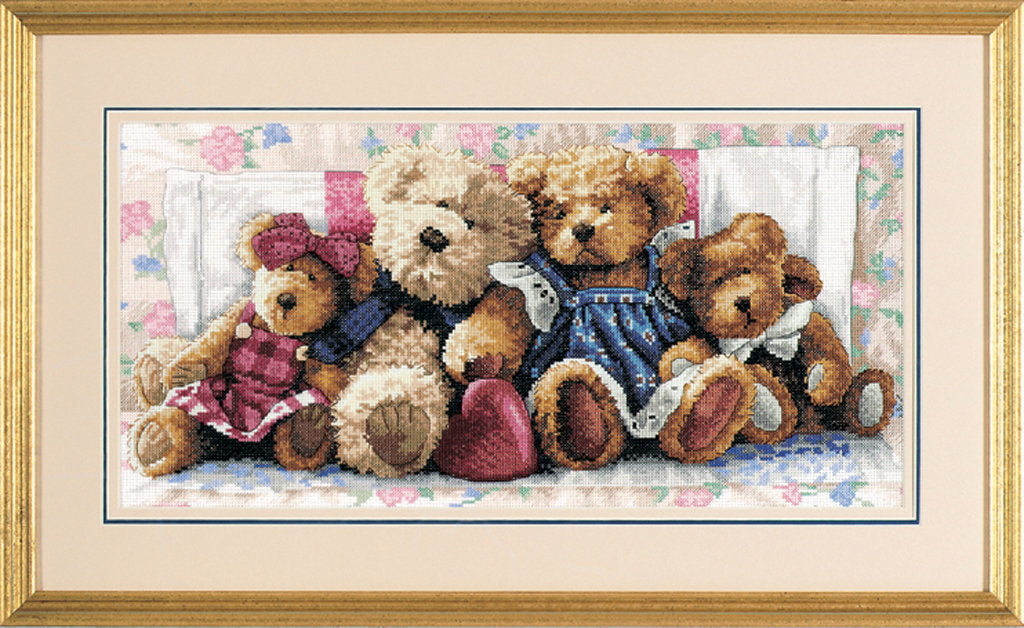 A Row of Love - 35039 Dimensions - Cross Stitch Kit