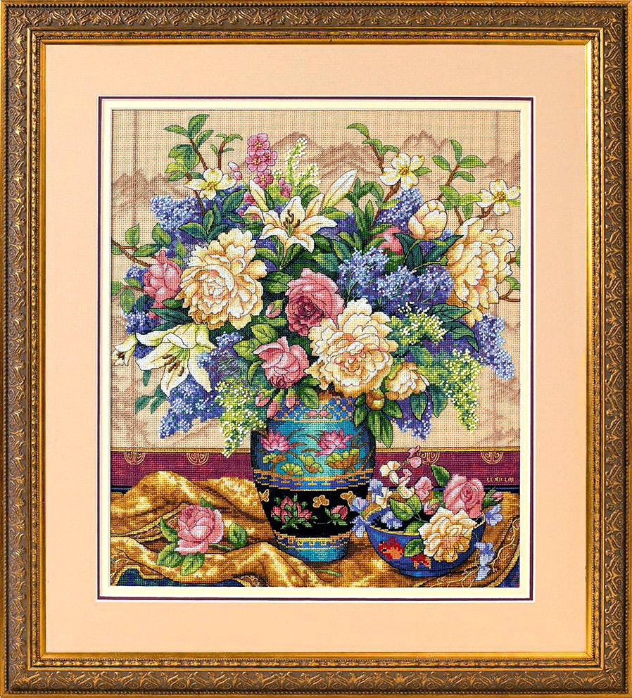 Cross Stitch Kit - Oriental Splendor - Dimensions Gold Collection 35163