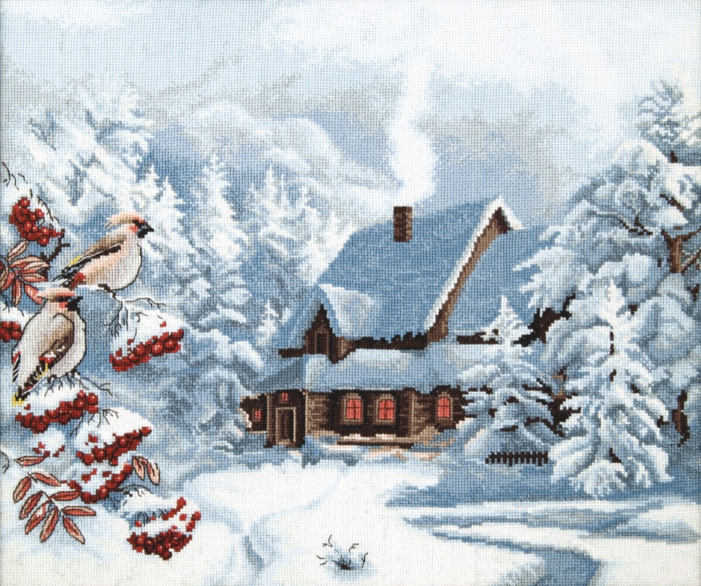 Frosty Evening - М-385 Charivna Mit - Kit de Punto de Cruz