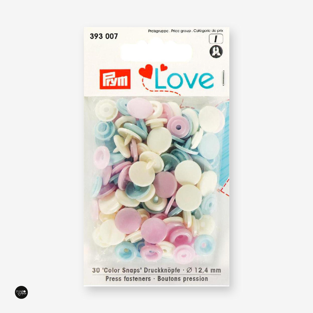 Press Buttons Or Snaps 12.44 mm - Prym Love 393007