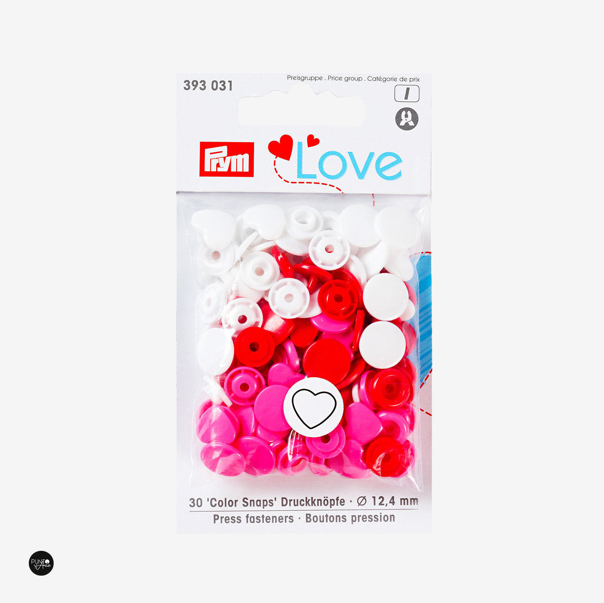 Press Buttons Or Snaps 12.4 mm - Prym Love 393031