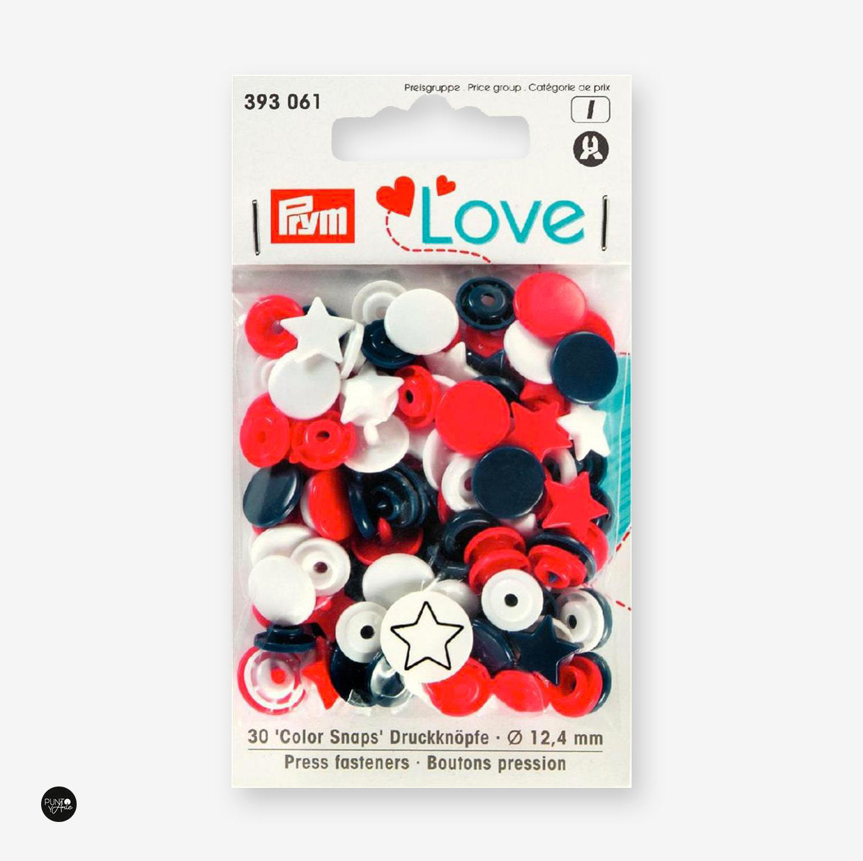 Press Buttons Or Snaps 12.4 mm - Prym Love 393061