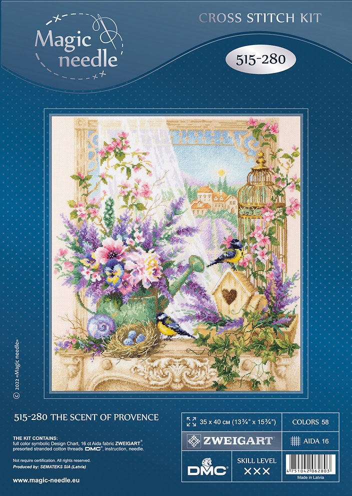 Cross Stitch Kit The Scent of Provence - Magic Needle 515-280