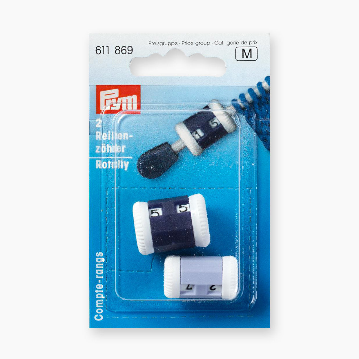 Prym 611869 Round Counter Set for knitting: Increase your productivity with these practical accessories