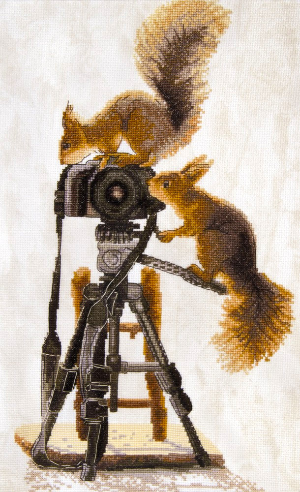 Cross Stitch Kit. Curiosity - М-459 Charivna Mit