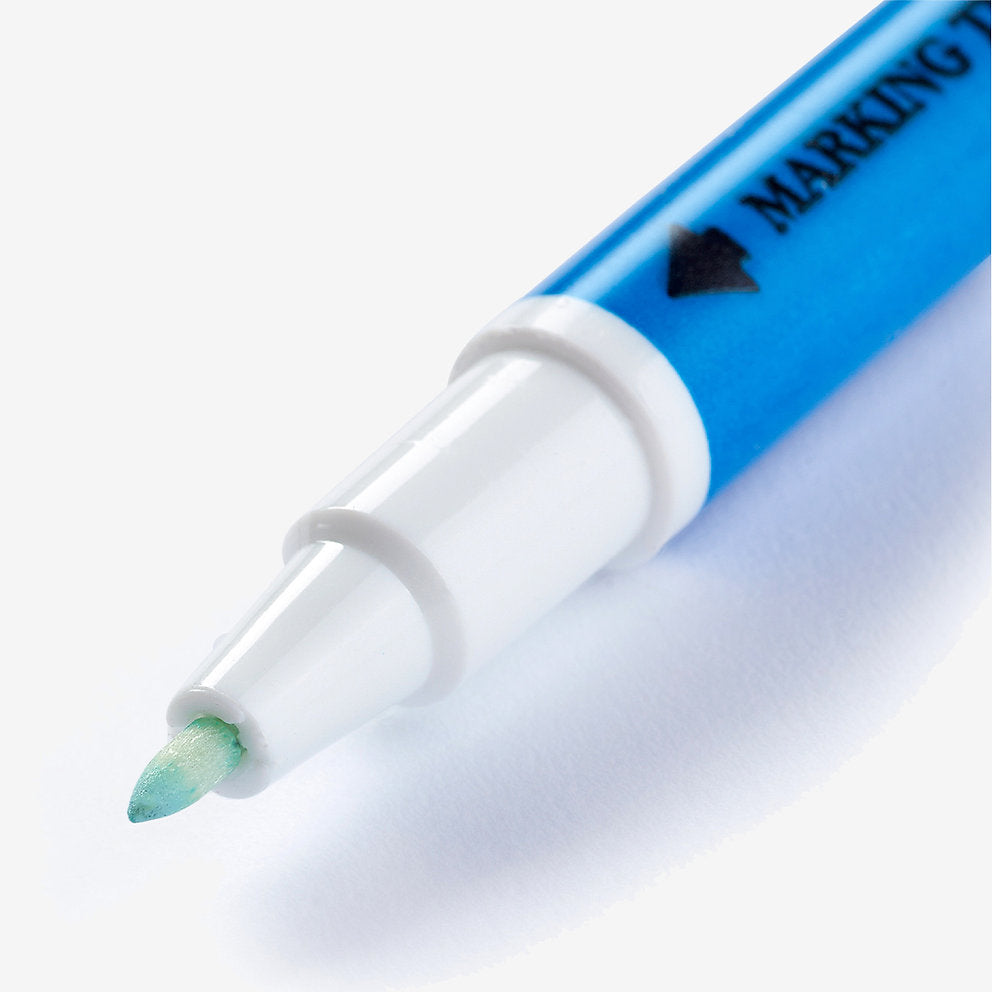 Prym 611804 turquoise marking and erasing pencil for sewing, embroidery, quilting and patchwork