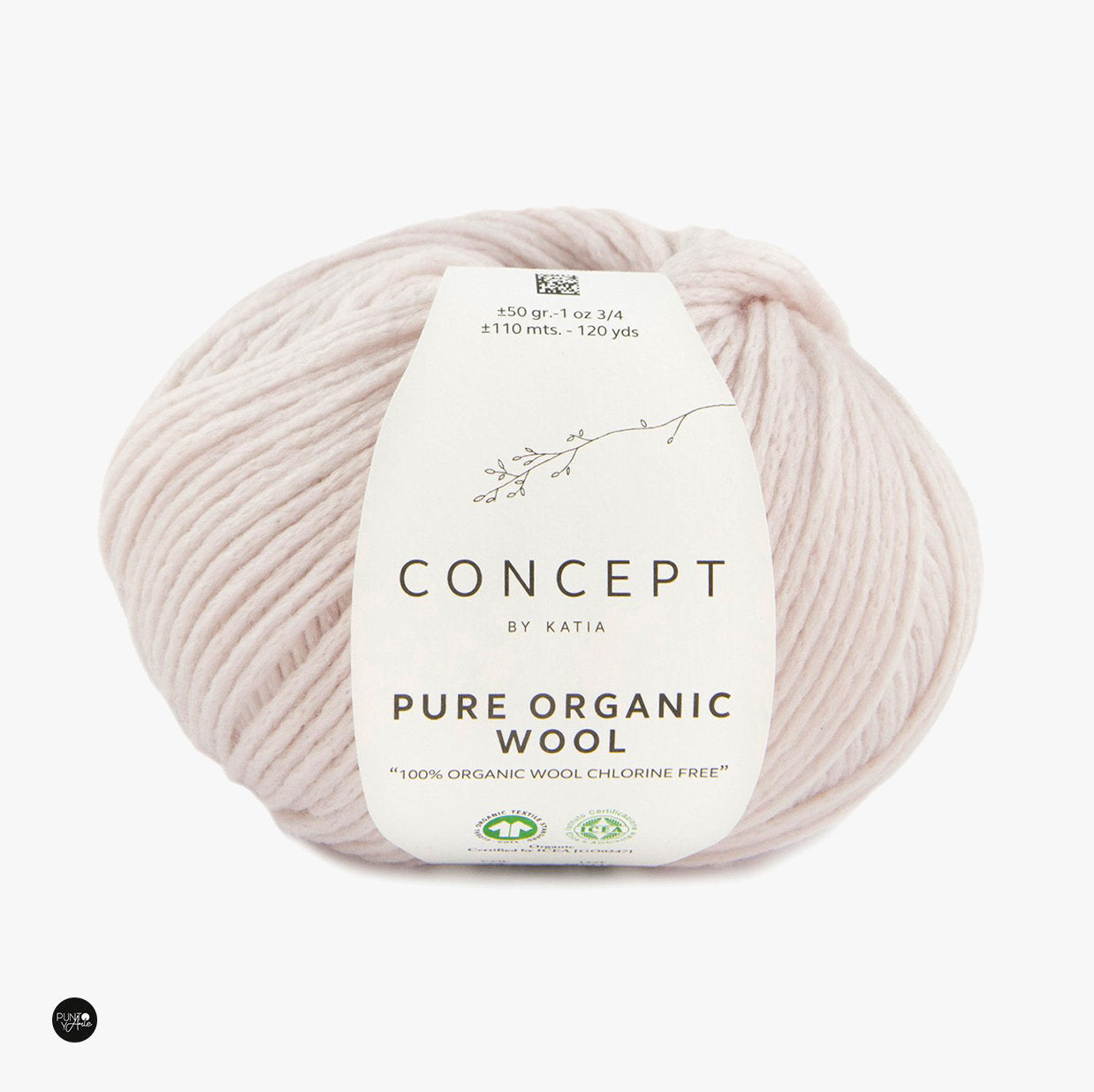 55 Organic Wool PURE ORGANIC WOOL - Katia
