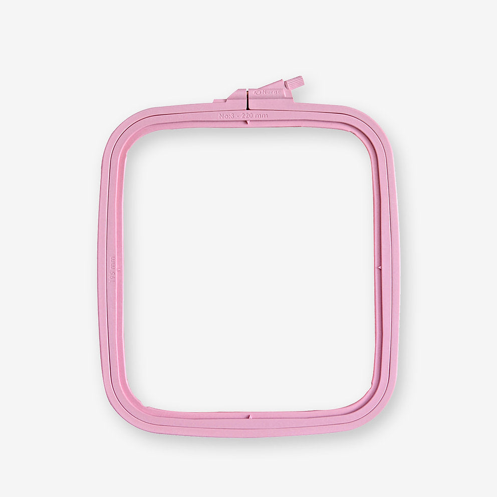 Nurge PINK Square Plastic Frame- 4 Measures