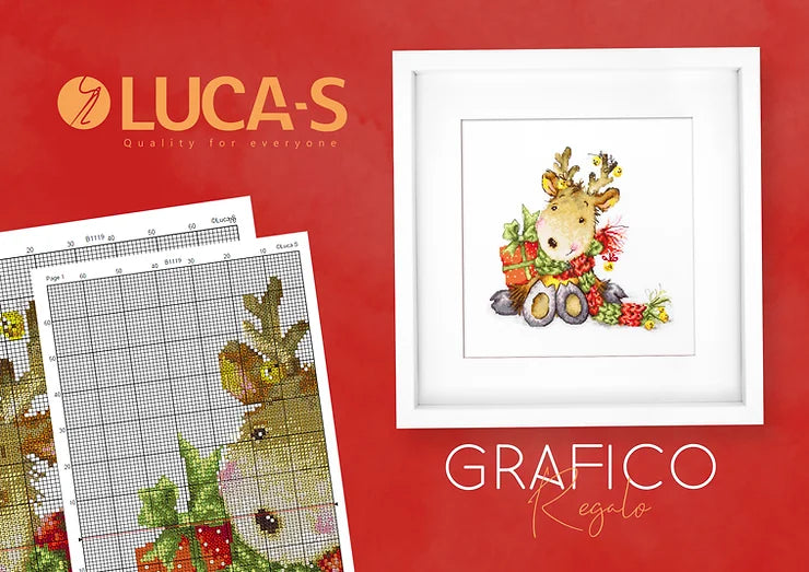 Gráfico regalo de Luca-S - Reno de Navidad