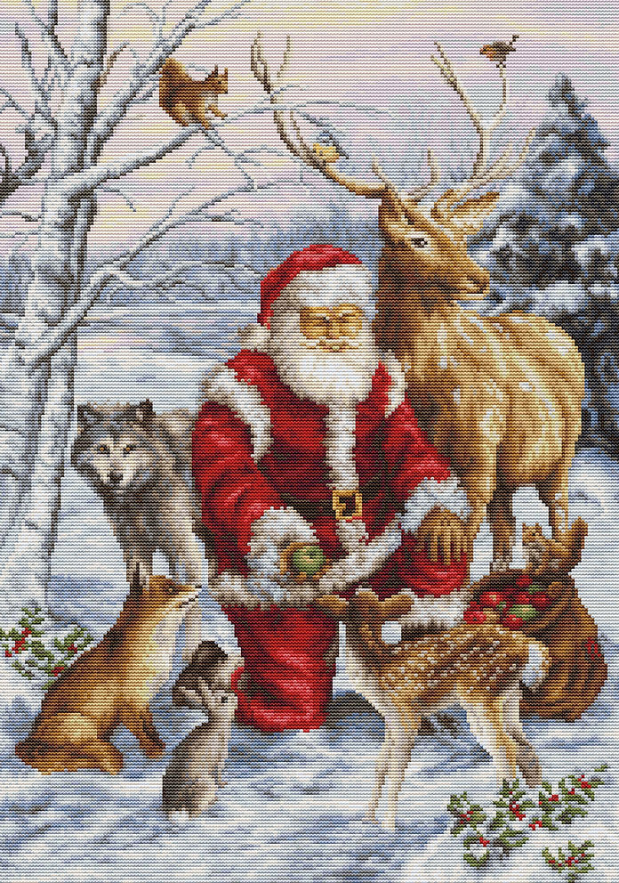 Cross Stitch Kit - The Magic of the Forest - BU5022 by Luca-S Gold