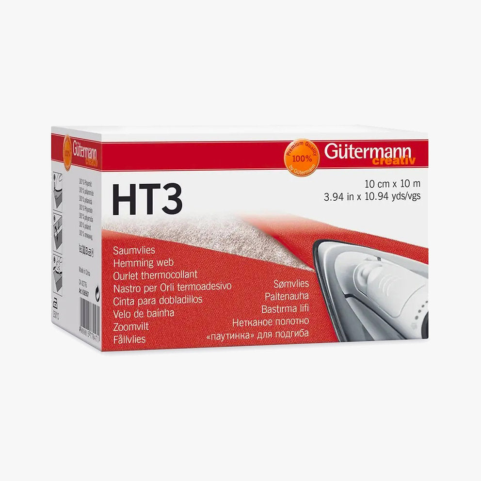 Cinta para dobladillos Gütermann HT3 - 10 cm x 10 m | Tienda de Costura Online