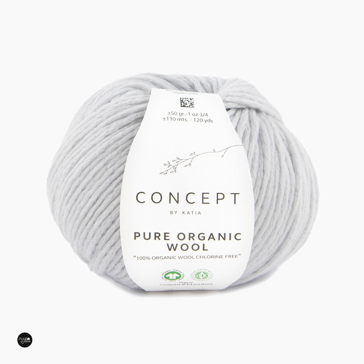 60 Organic Wool PURE ORGANIC WOOL - Katia