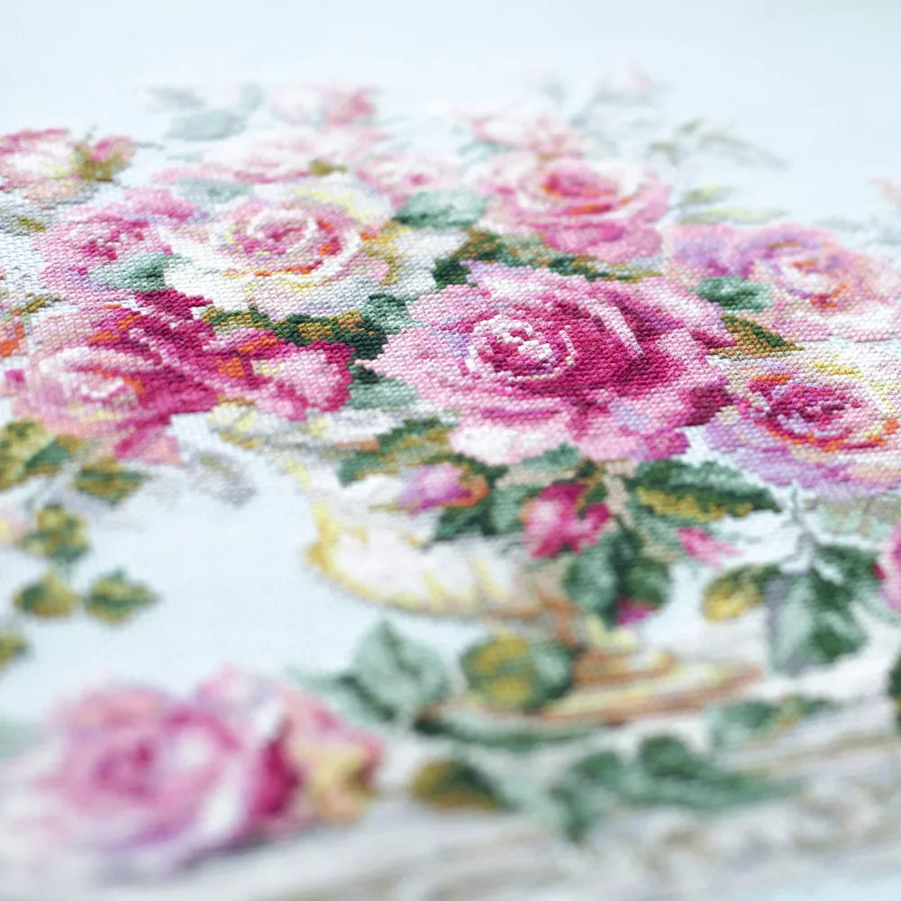 Cross Stitch Kit. 110-011 Roses for the Duchess. Magic Needle