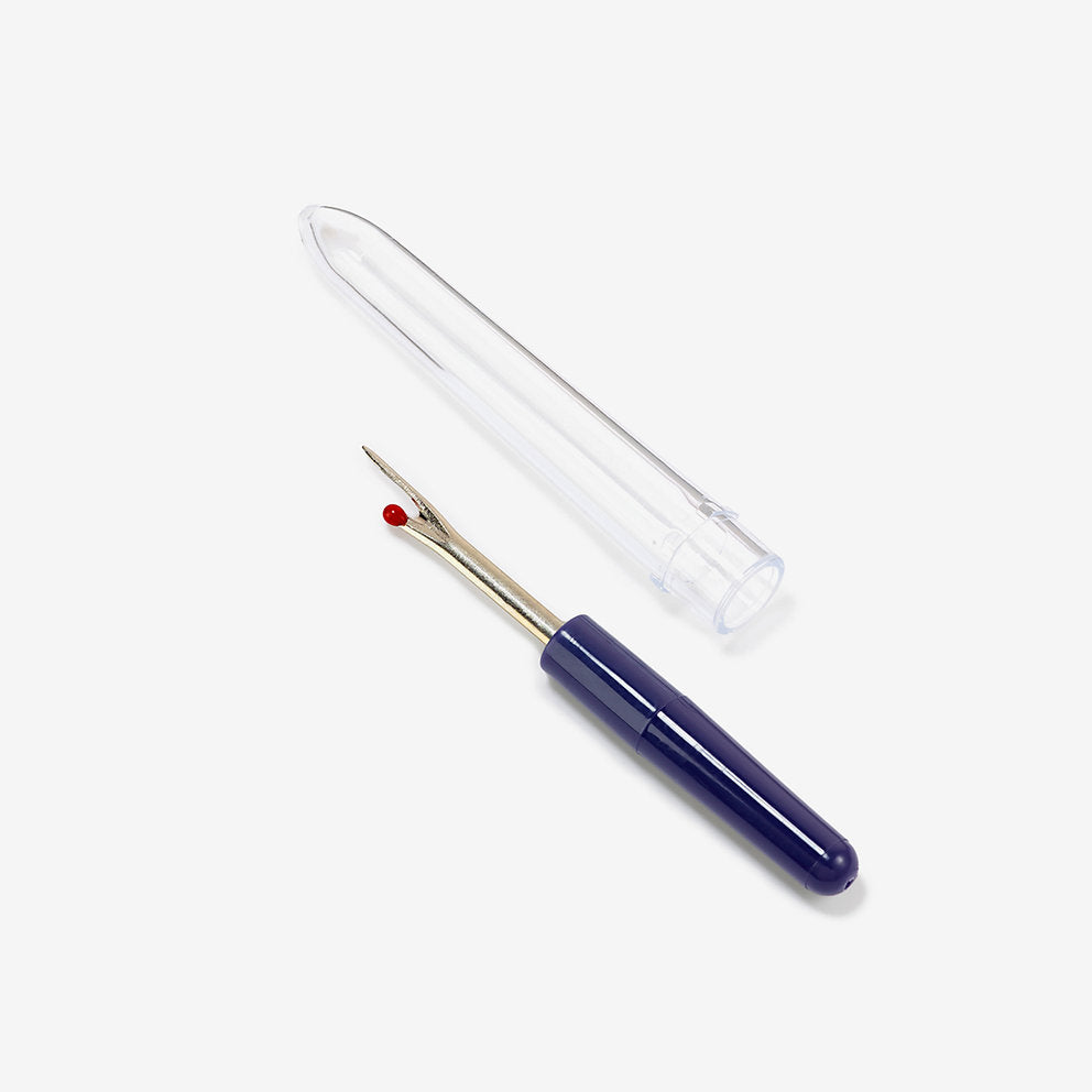 Prym 611220 Compact Seam Ripper - Versatile Tool for Right and Left Handed