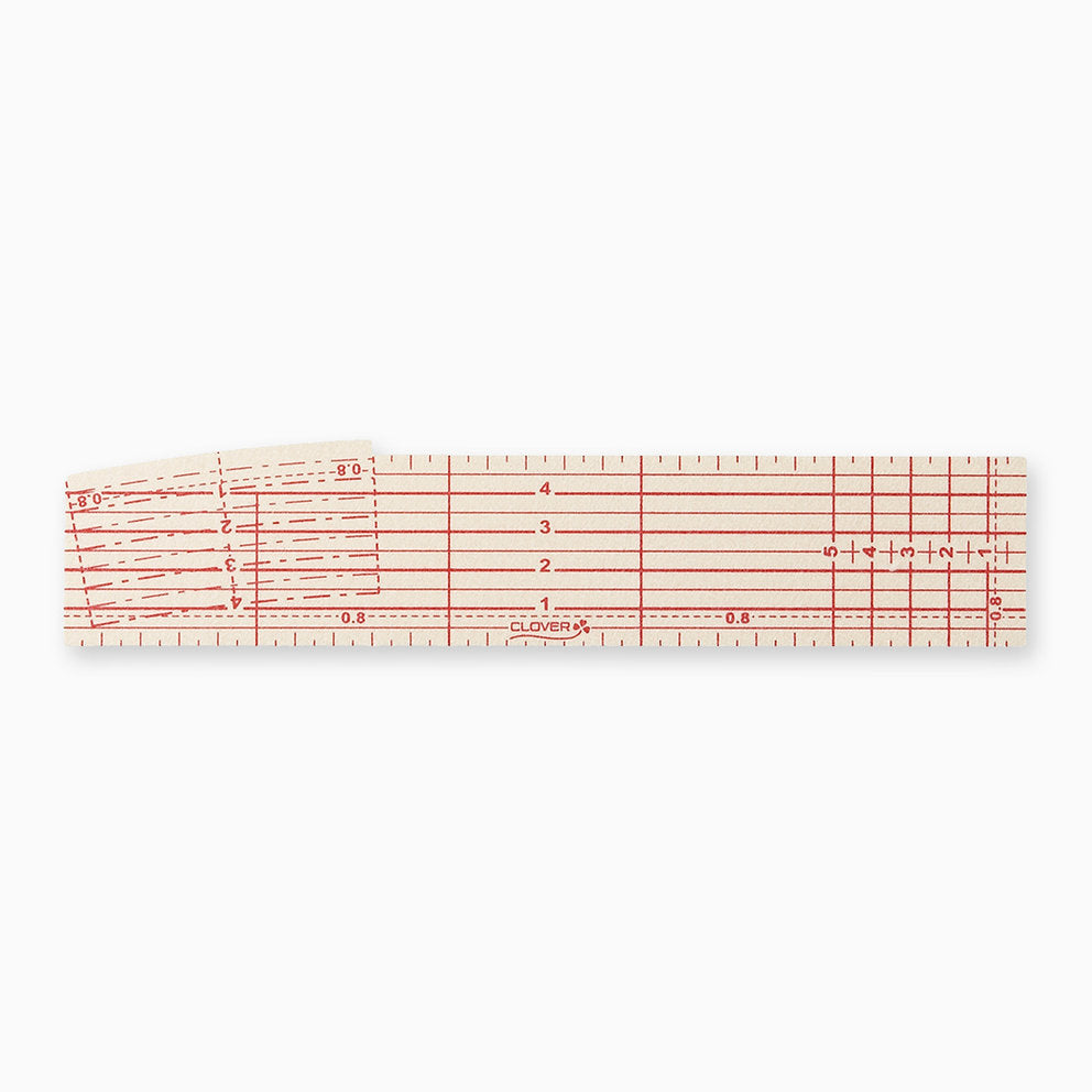 Clover 7701 Thermal Ruler: Precision and Ease in your Hems