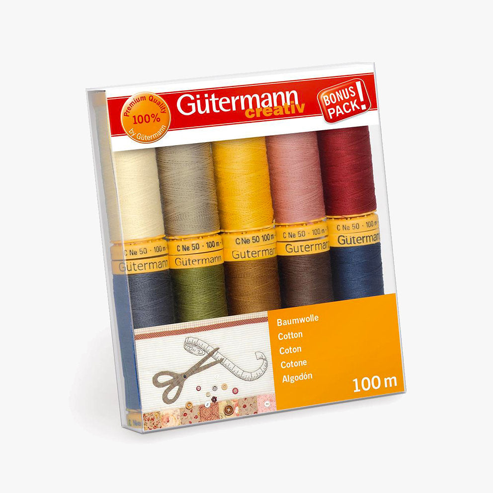Gütermann Cotton Thread Set for Patchwork and Quilting