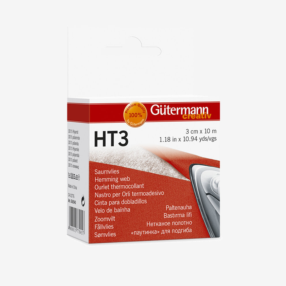 Gütermann HT3 Saumband - 3 cm x 10 m | Nähzubehör