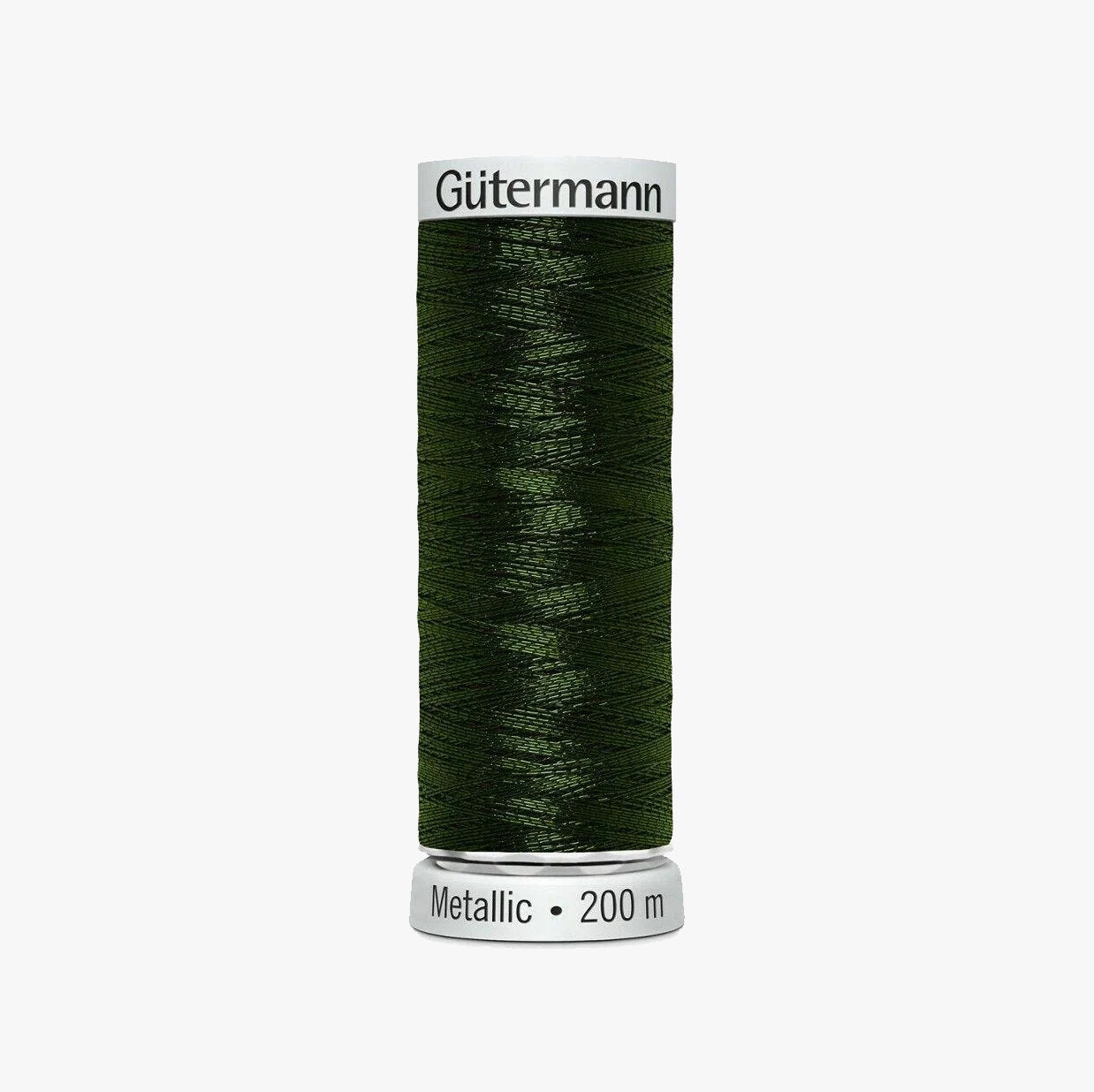 7056 Gutermann Metallic Thread 200m - Metallic Effect for Decorative Seams and Machine Embroidery