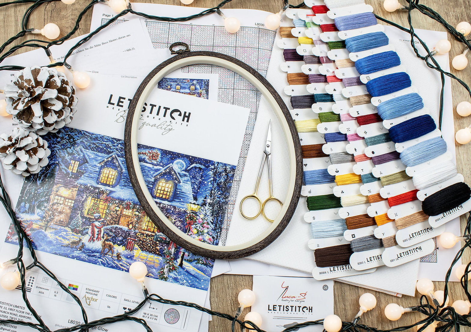 Cross Stitch Kit. L8030 Regent Street. London - LETISTITCH