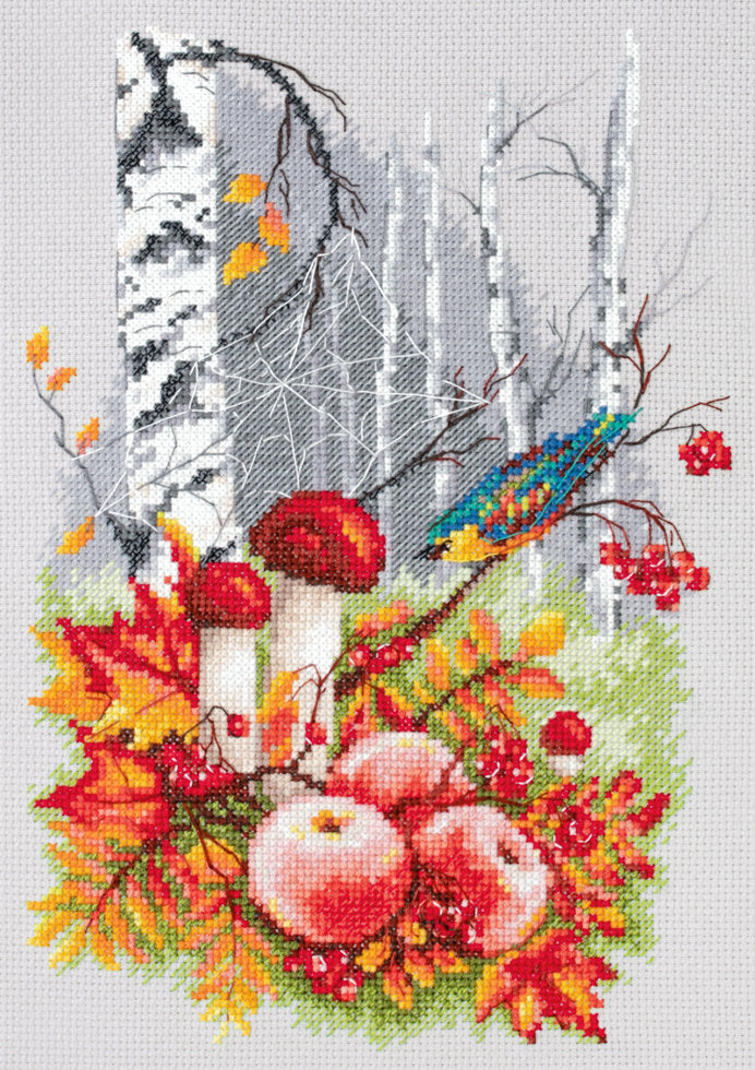 Cross Stitch Kit 250-954 Autumn Harvest. Magic Needle