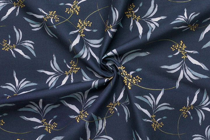 Gütermann Most Beautiful Cotton Fabric with Elegant Floral Motifs 647007/537