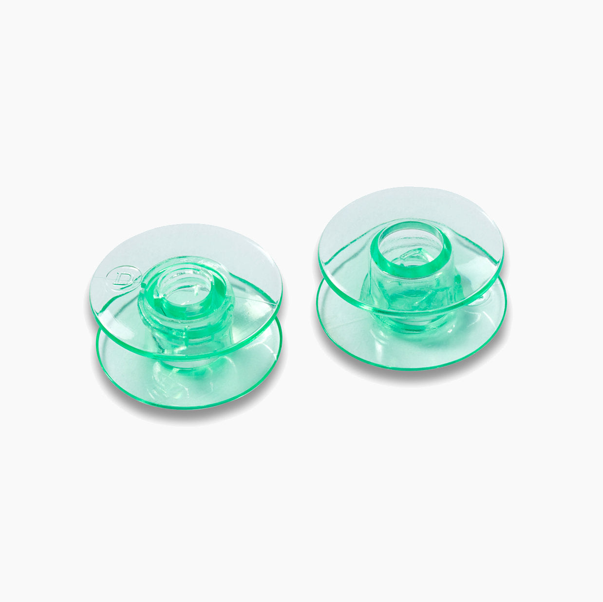 Bobinas de Plástico Transparente para Máquinas de Coser de Garfio Horizontal de Prym 610364 (21,6mm)