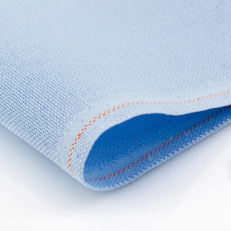 Murano Lugana fabric 32 ct. Light Blue by ZWEIGART for cross stitch 3984/503