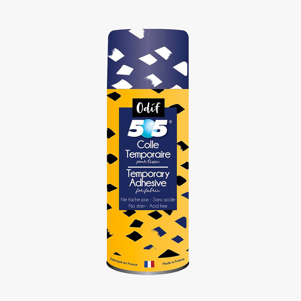 Odif 505 - Temporary Adhesive Spray for Patchwork and Creative Haberdashery, 250ml: Your Ally in Sewing and Creative Embroidery