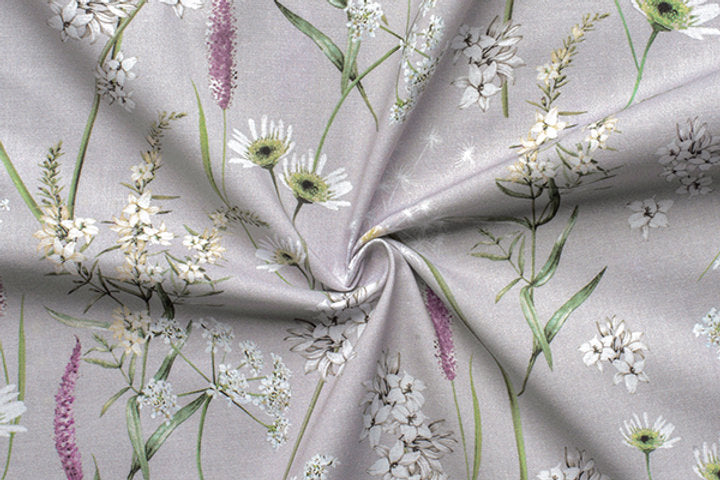 Gütermann Most Beautiful Cotton Fabric with Elegant Floral Motifs 647010/493