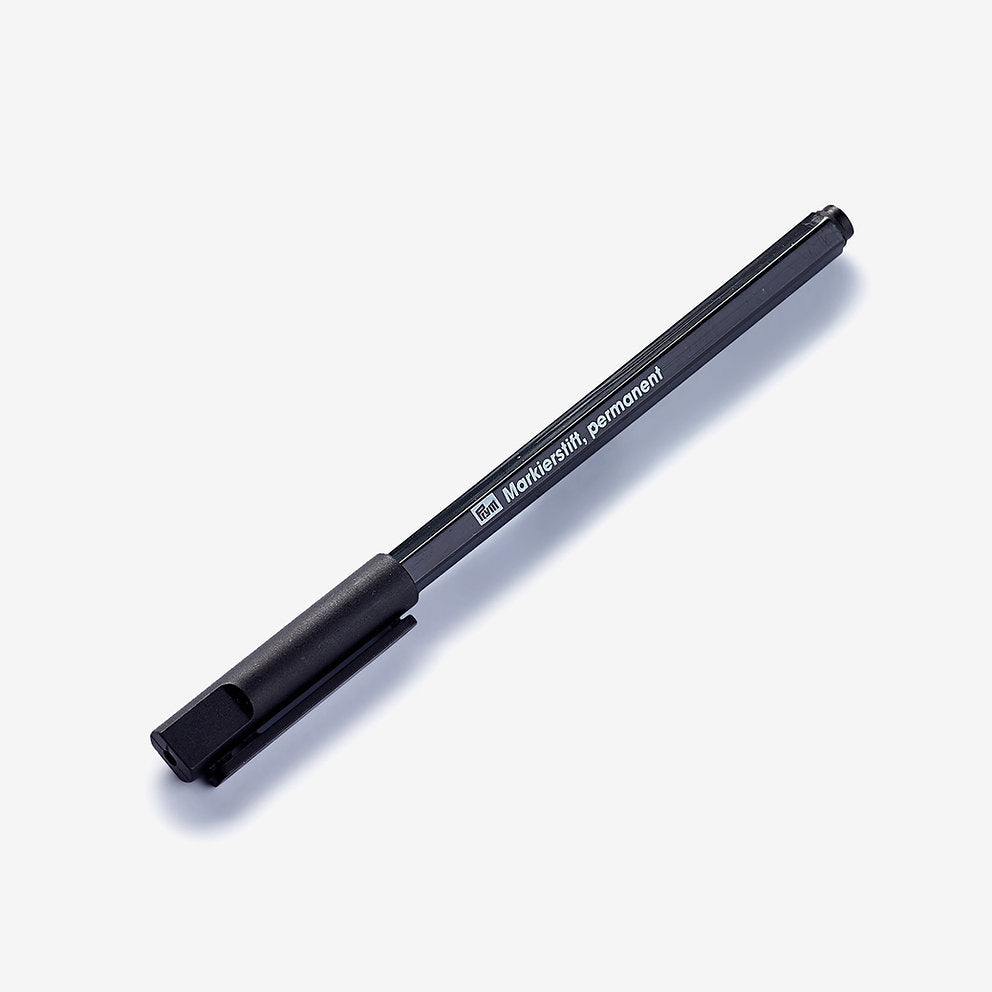 High-quality black permanent marker from Prym 611803