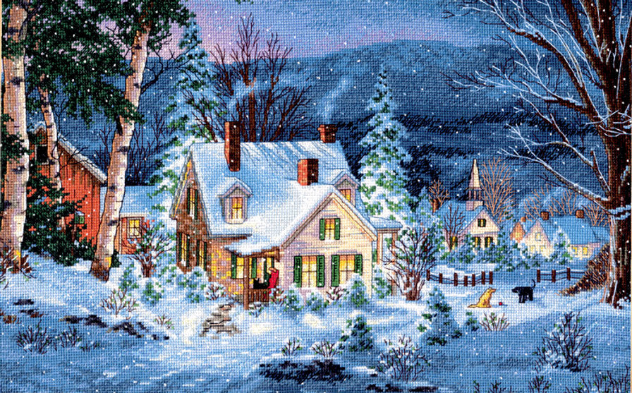 Silence of Winter - 70-08862 Dimensions - Cross Stitch Kit