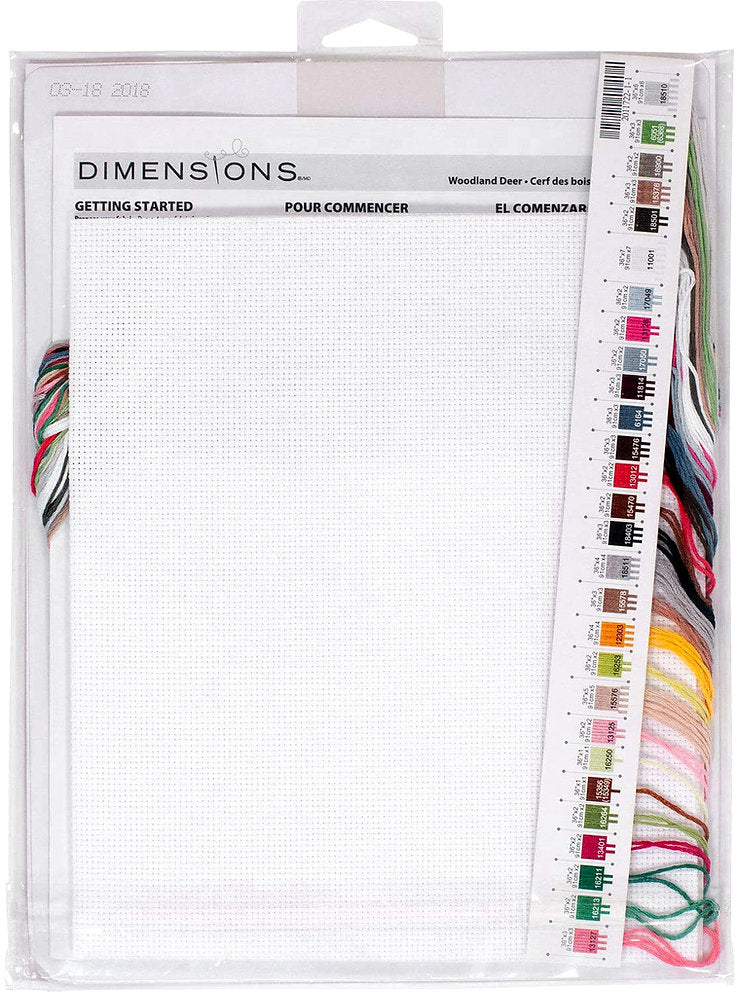 WOODLAND DEER - 70-08981 Dimensions - Cross Stitch Kit