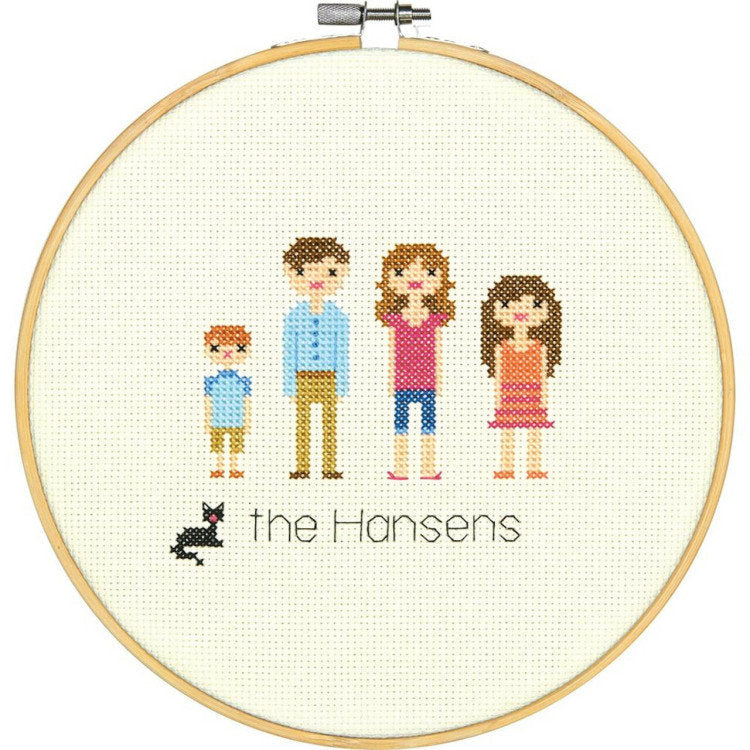 All in the Family - 70-35332 Dimensions - Cross Stitch Kit