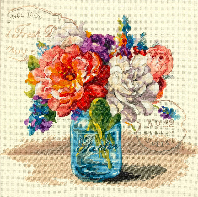 Garden Bouquet - 70-35334 Dimensions - Cross Stitch Kit