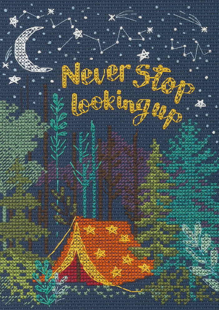 Cross Stitch Kit "Camping Adventure" by Dimensions 70-65224